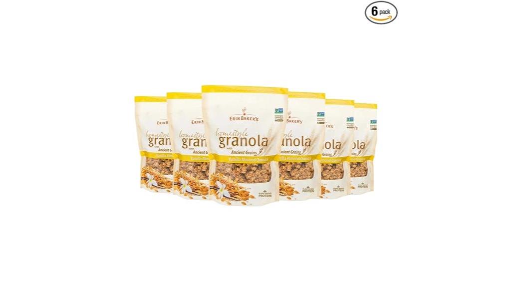 six pack granola cereal