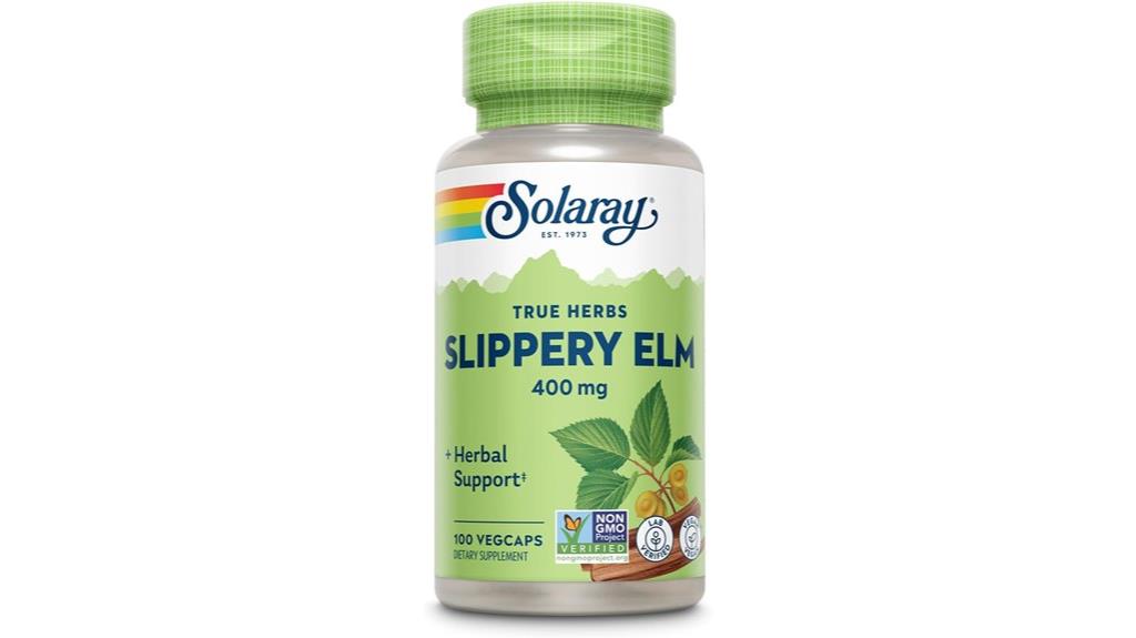 slippery elm bark capsules