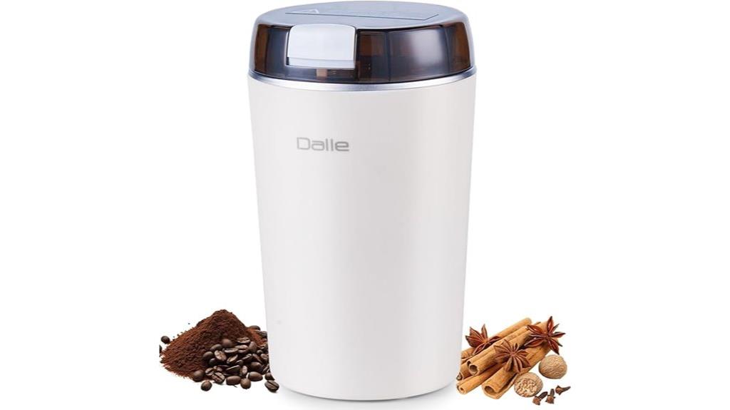 small stainless steel grinder