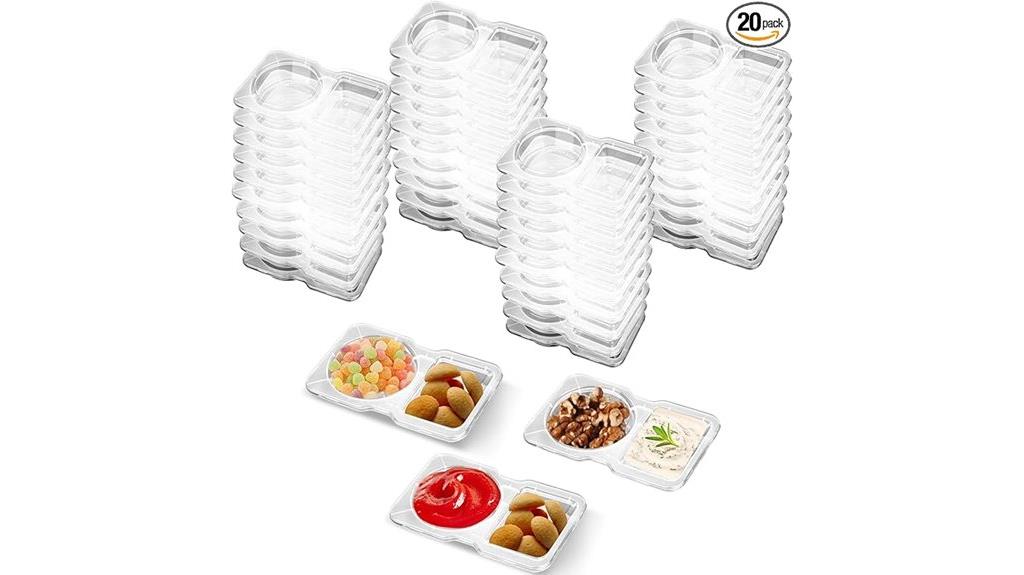 snack containers with lids