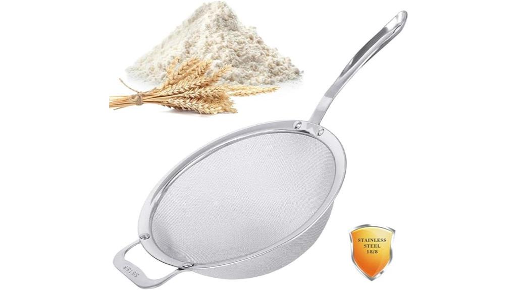 stainless steel fine sieve