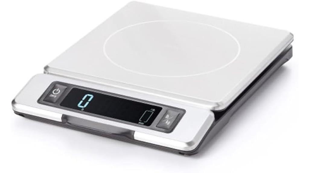 stainless steel kitchen scale