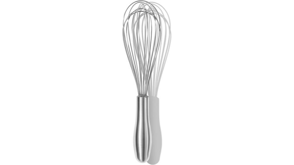stainless steel kitchen whisk
