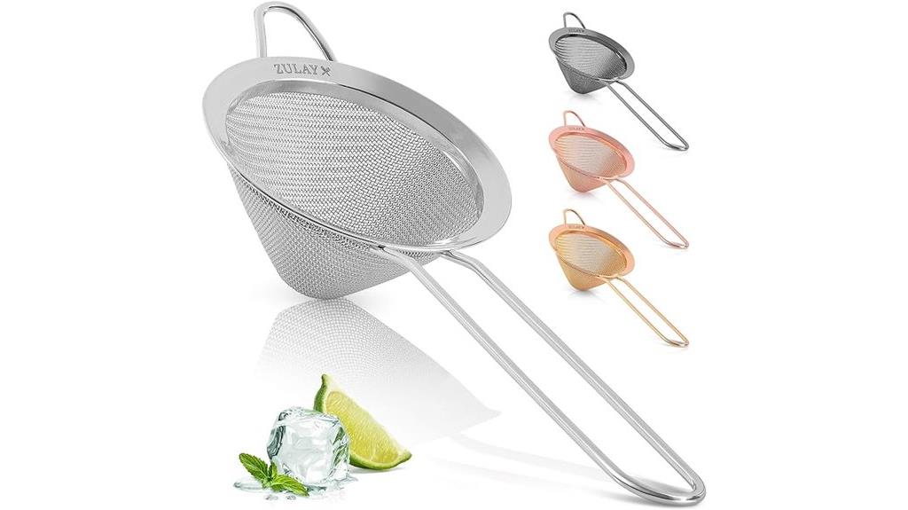 stainless steel mesh strainer