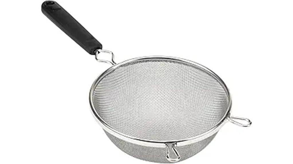 stainless steel mesh strainer