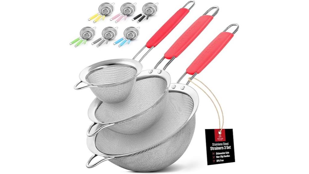 stainless steel mesh strainer
