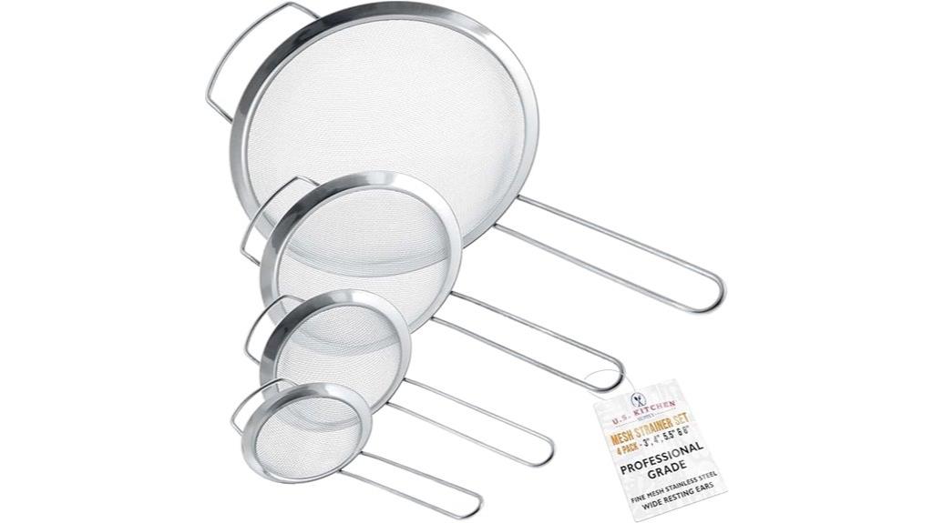 stainless steel mesh strainers