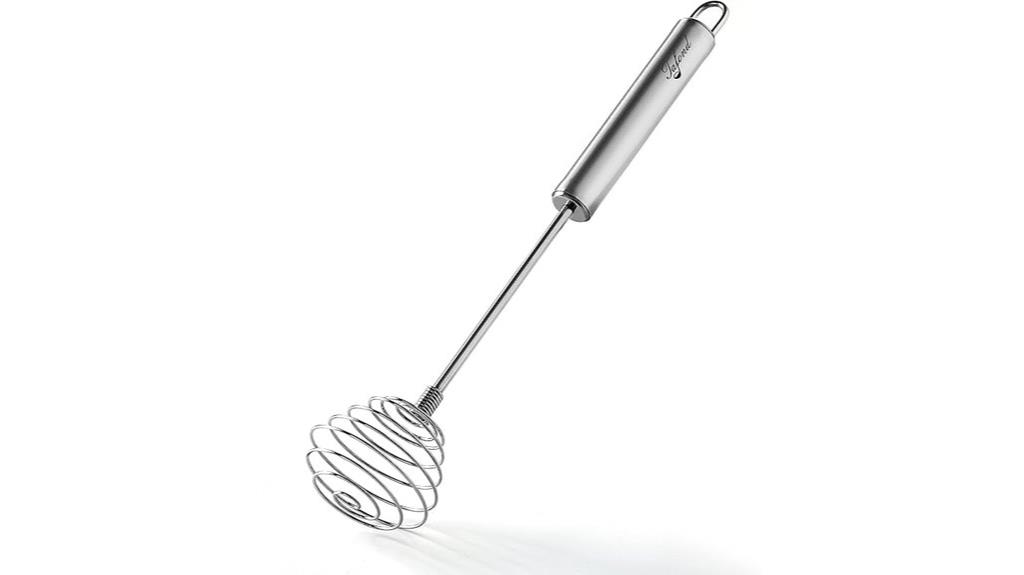 stainless steel whisk