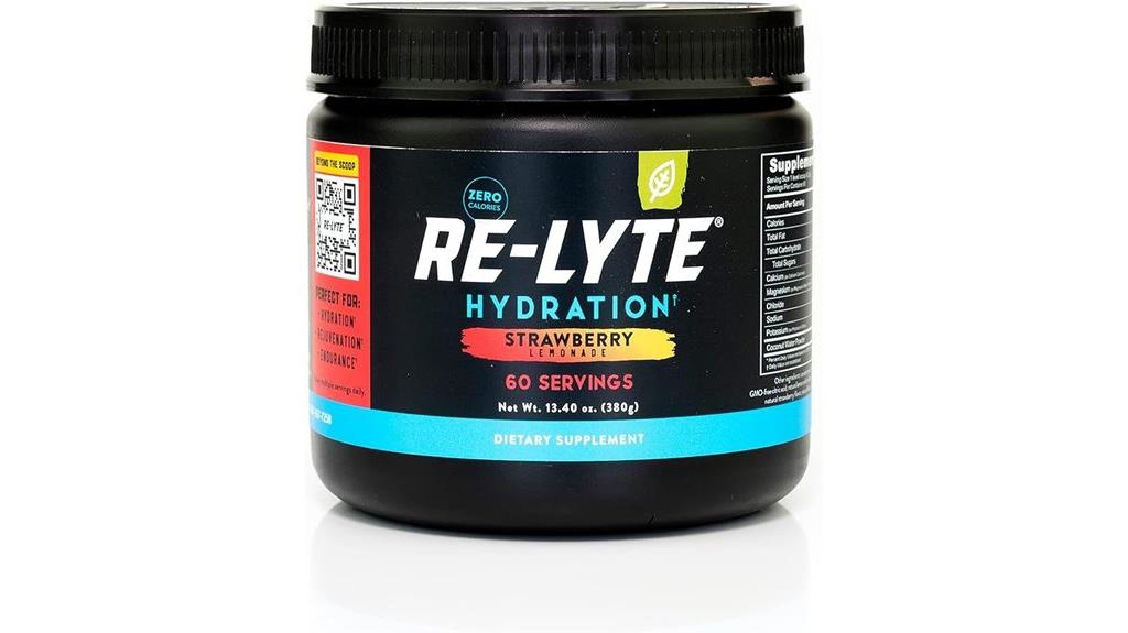 strawberry lemonade electrolyte powder