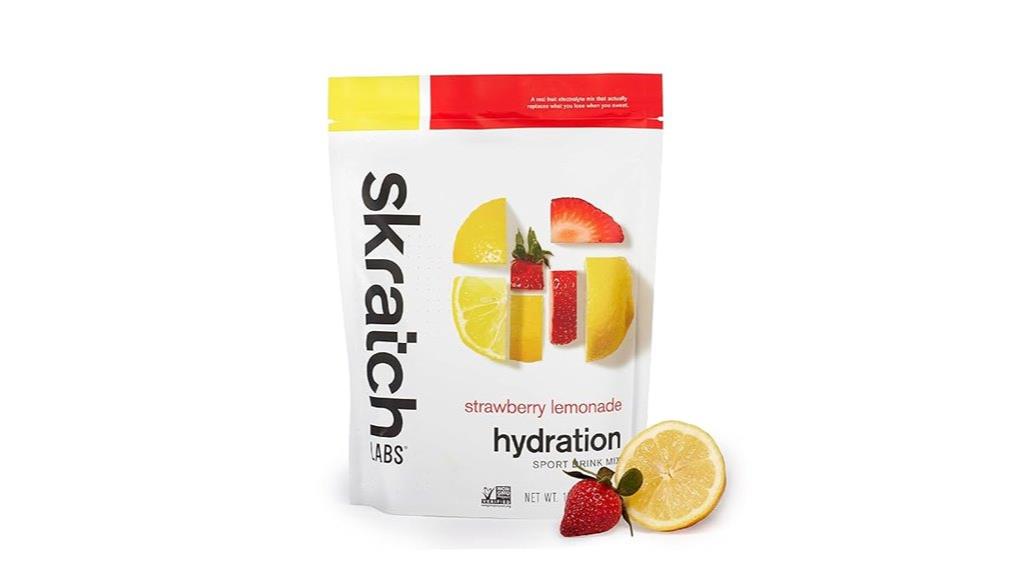 strawberry lemonade hydration powder