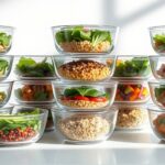 stylish functional glass bowls