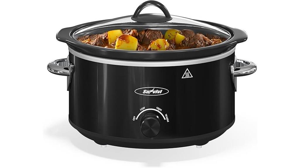 sunvivi 4qt ceramic cooker