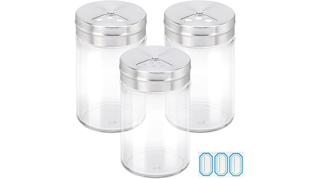 three pack spice jars