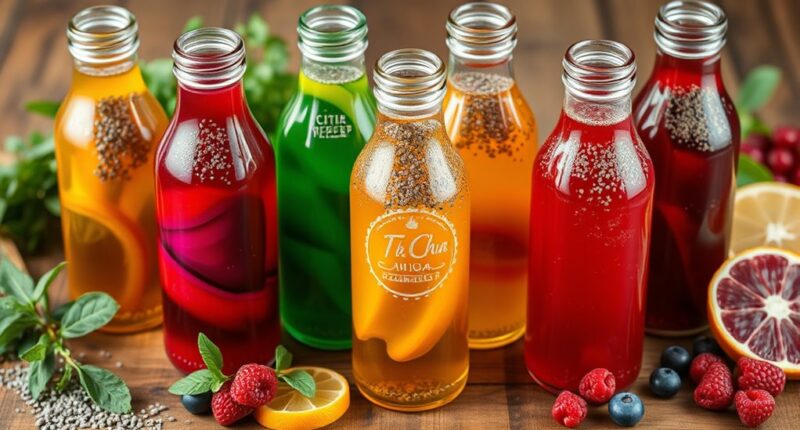 top chia kombucha flavors