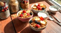 top chia quinoa granolas