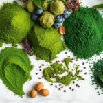 top green chia powder blends