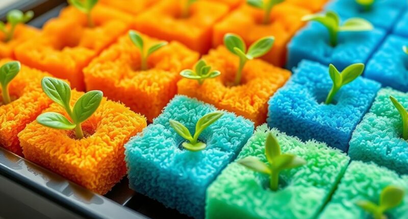 top hydroponic grow sponges