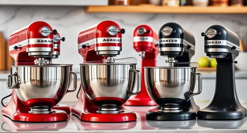 top kitchen mixer selections