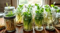 top mason jar sprouting lids