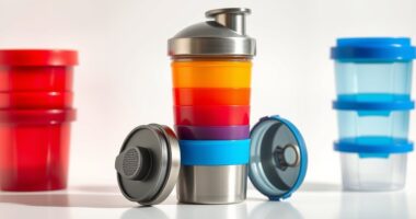 top portable shaker bottles