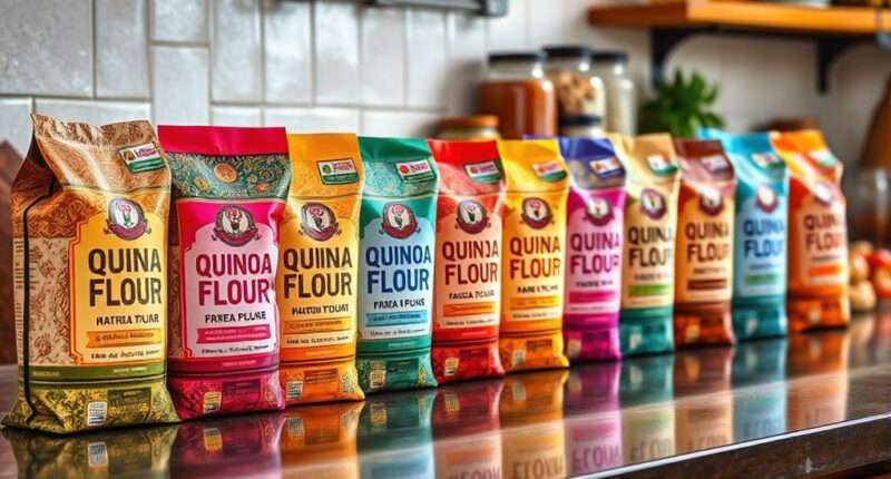 top quinoa flour brands
