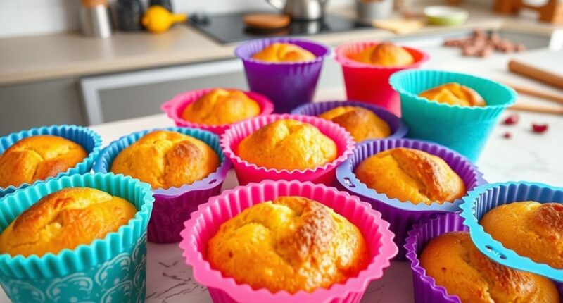 top silicone muffin molds