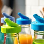 top silicone spill prevention lids