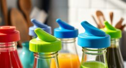 top silicone spill prevention lids