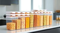 top stackable cereal storage