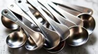 top stainless steel measuring spoons