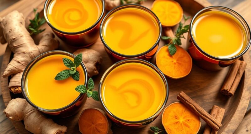 top turmeric ginger tea options