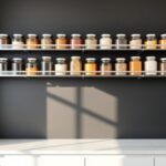 top wall jar racks