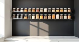 top wall jar racks