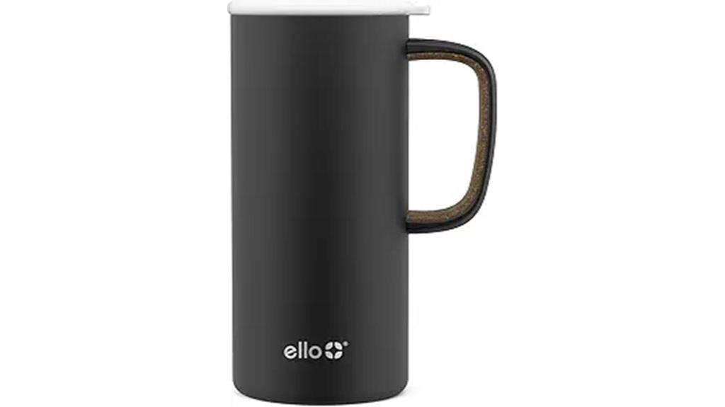 travel mug with leak proof lid