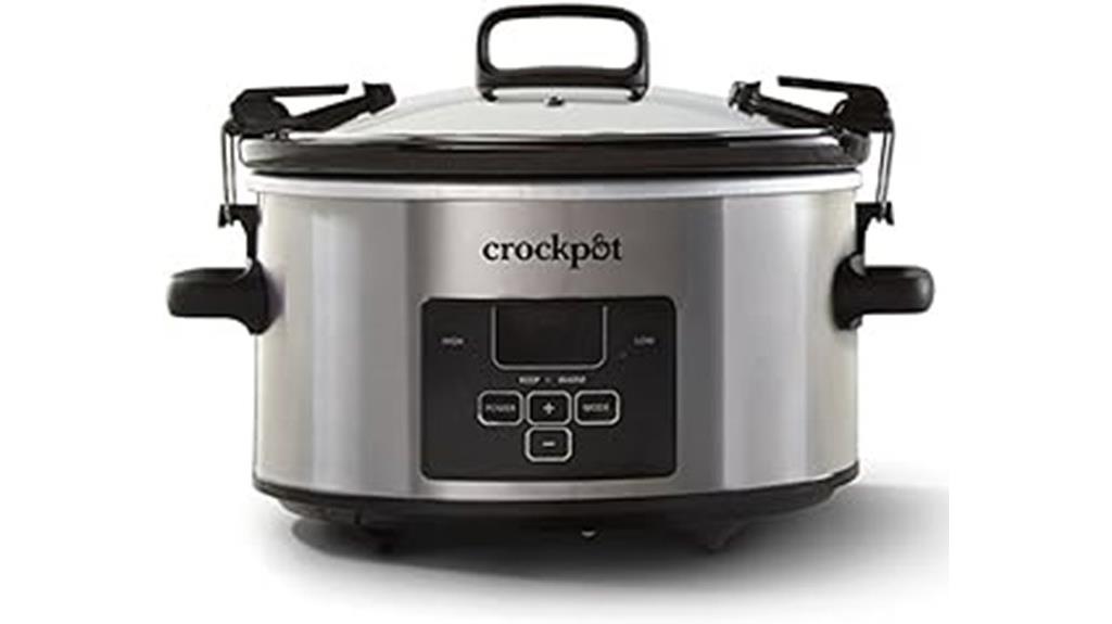 travel sized 4 quart slow cooker
