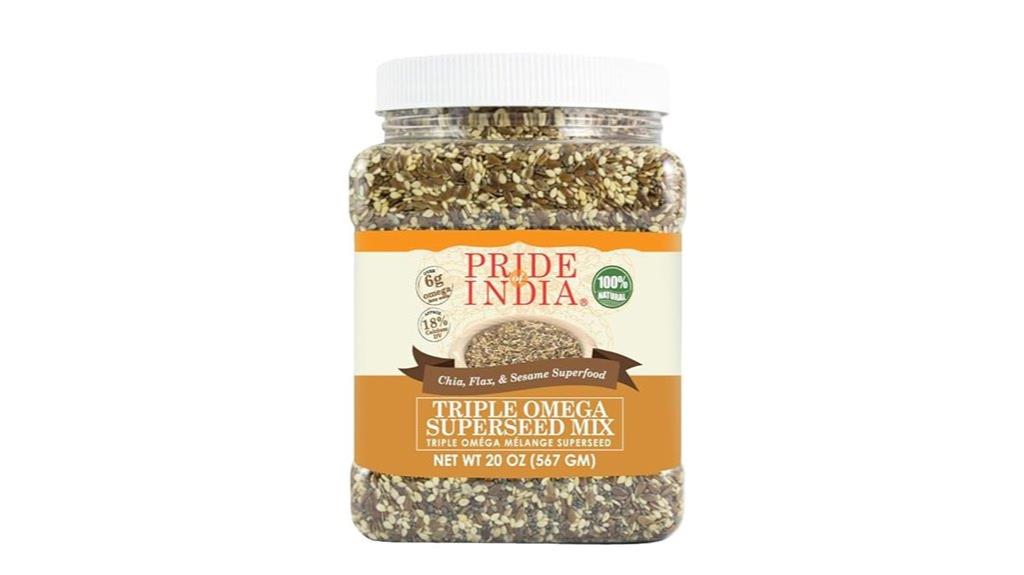 triple omega superseed mix