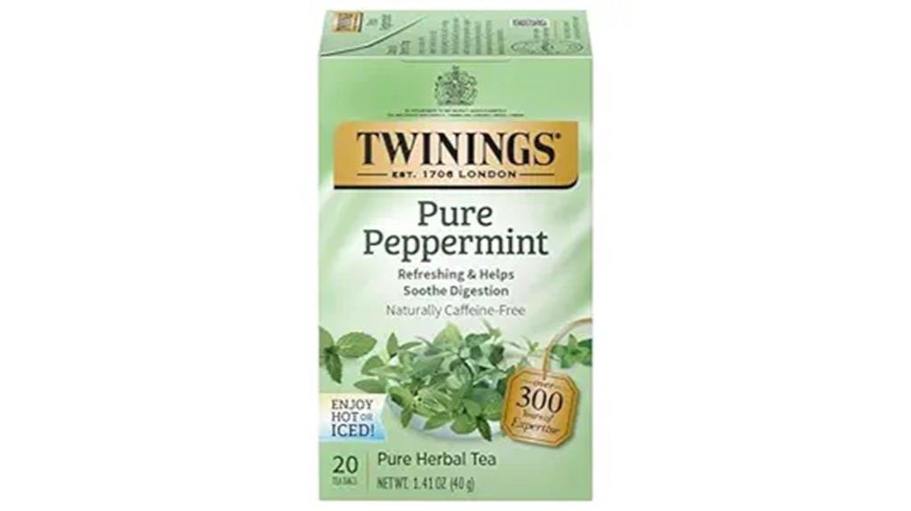 twinings peppermint tea bags