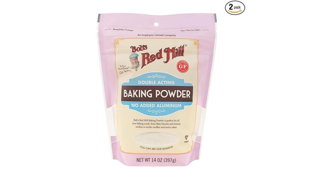 two 14 ounce baking powders