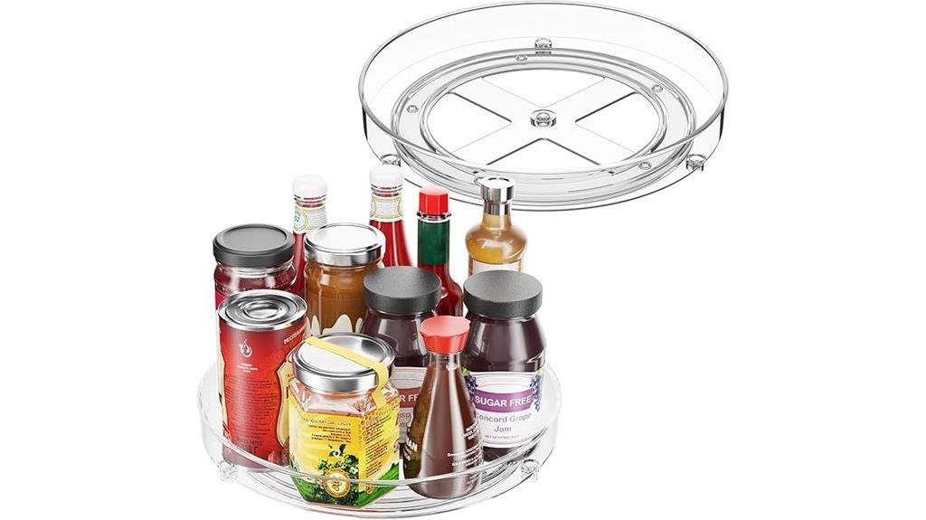 two pack 9 5 inch turntables