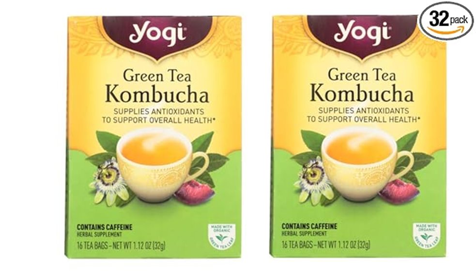 two pack green tea