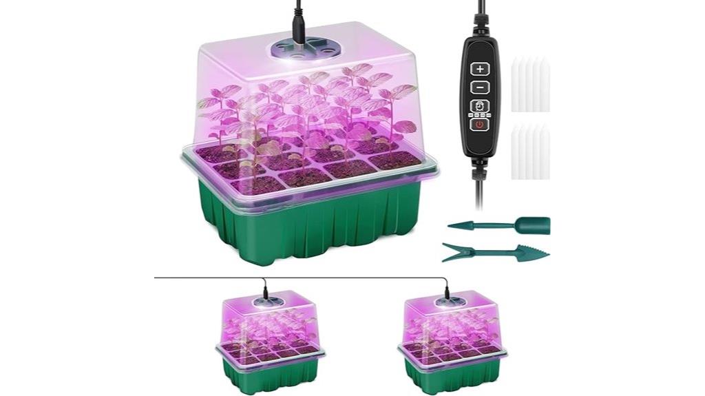 two pack seed trays