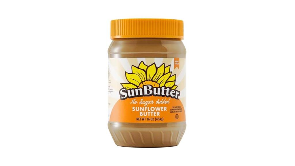 unsweetened sunflower seed butter