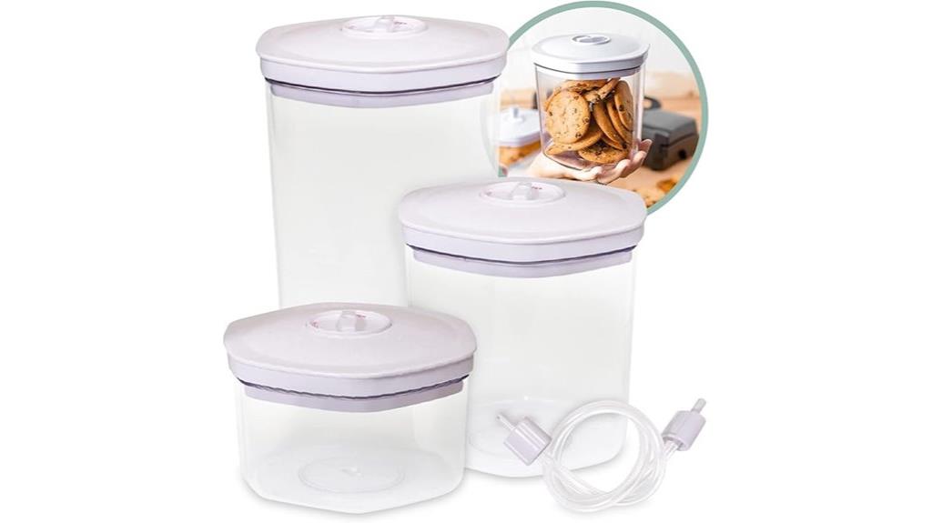 vacuum storage container set