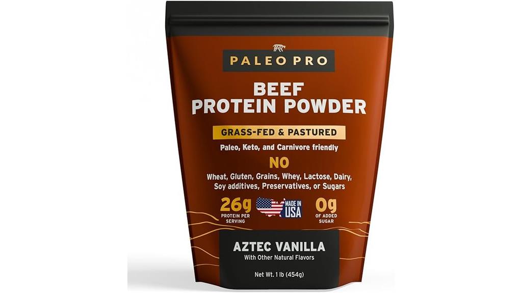 vanilla beef protein powder