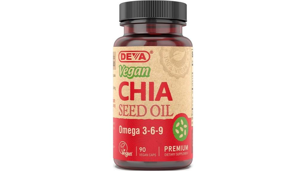 vegan chia seed capsules