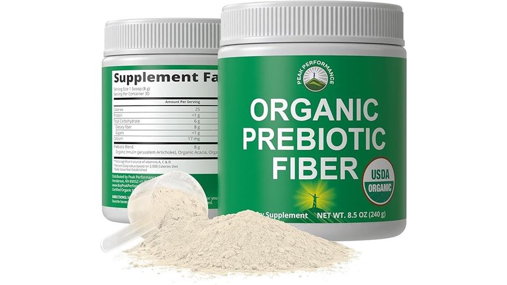 vegan prebiotic fiber powder