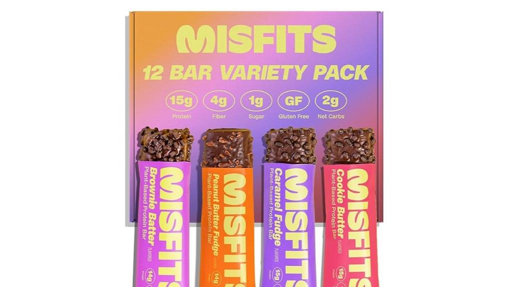 vegan protein bar pack
