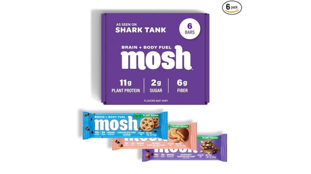 vegan protein bar set