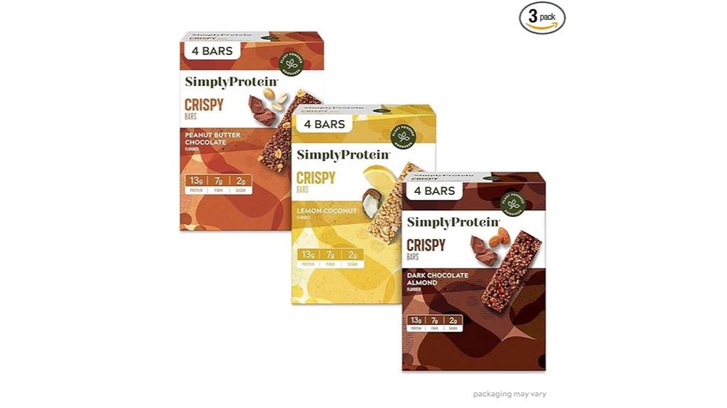 vegan protein bar variety