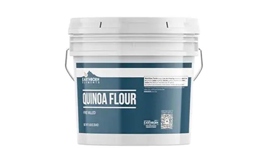 vegan quinoa flour gallon
